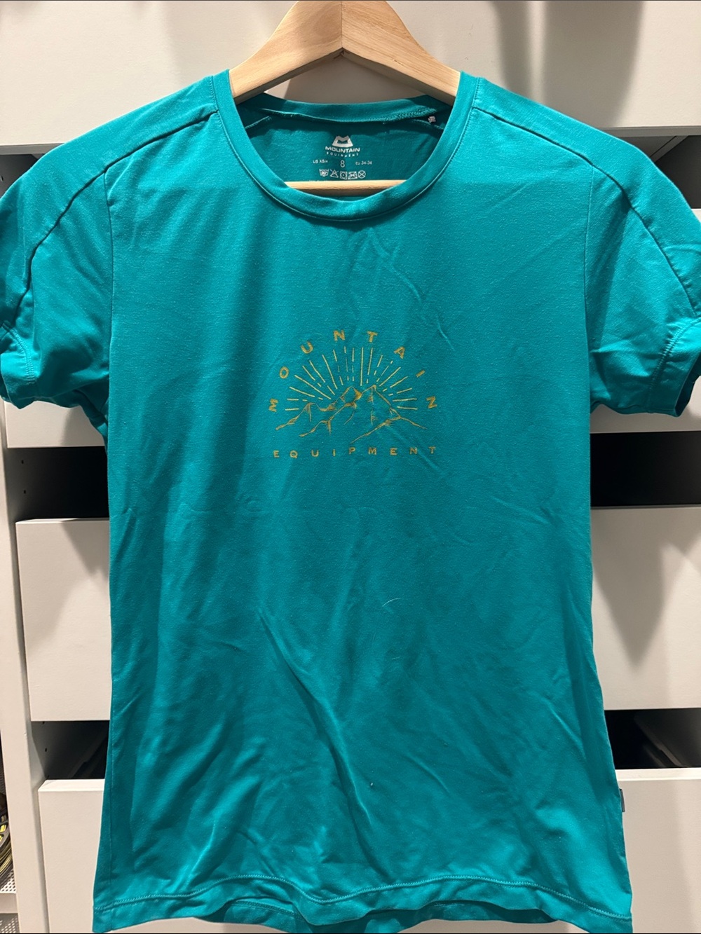 Mountain Equipment Women's Short Sleeve Tee in Teal